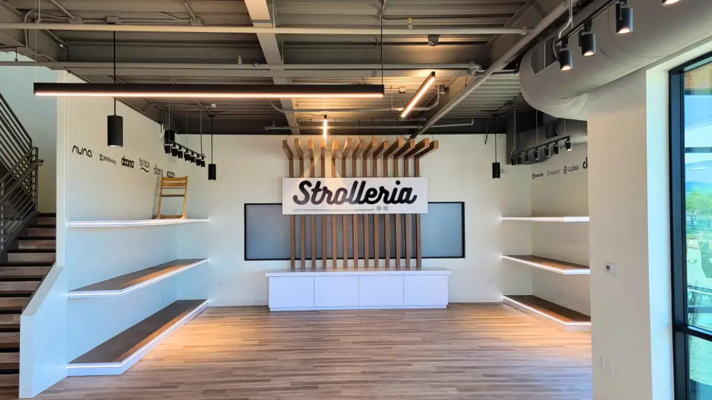 Strolleria partners with Highway 85 Creative to elevate new store’s interior and customer experience
