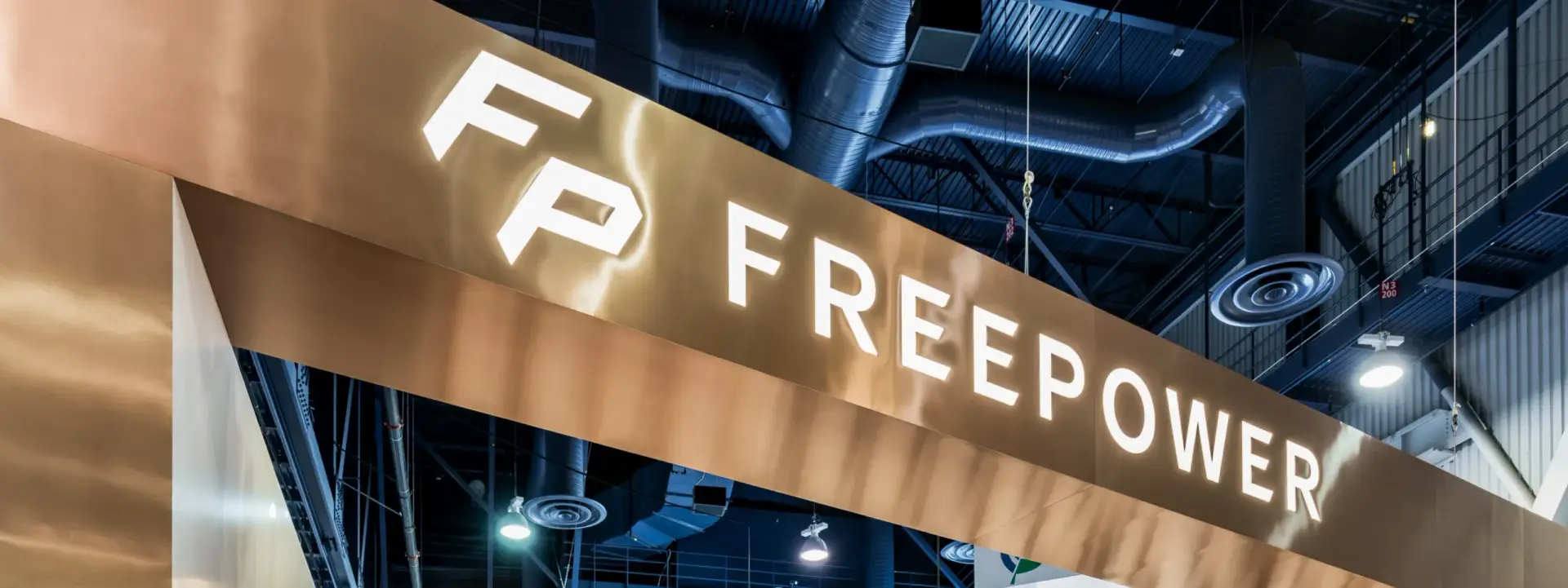 Revamped Freepower booth design showcased at HD Expo.